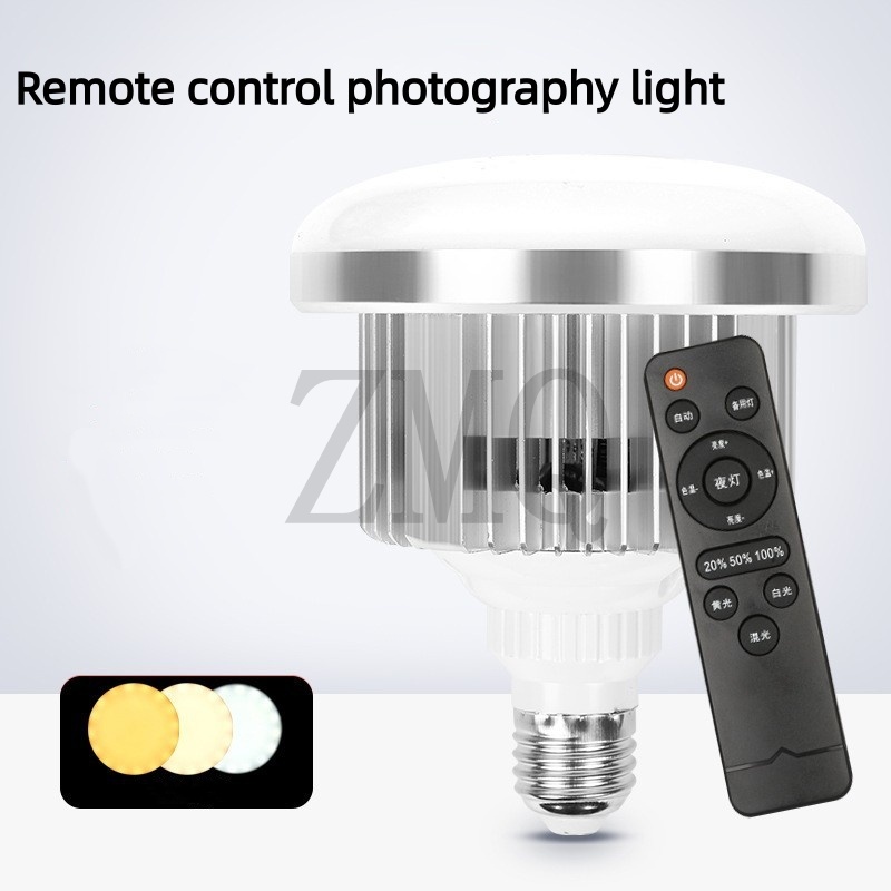 Photography Lighting Video - Lampu E27 85W 155W 3200K-5500K LED