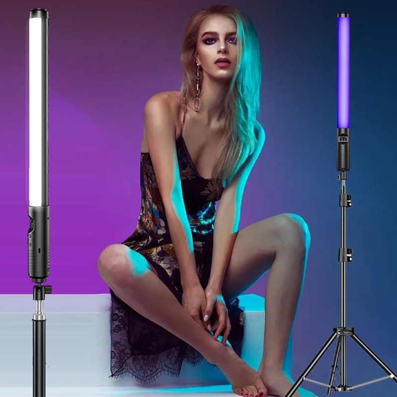 Photography Lighting Wand - Lampu LED Tiga Warna untuk Pesta,