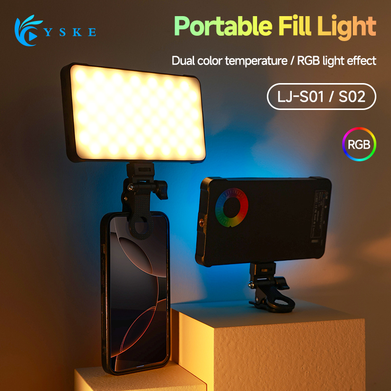 Photography Lighting Video - Lampu Video LED RGB Isi Lurus