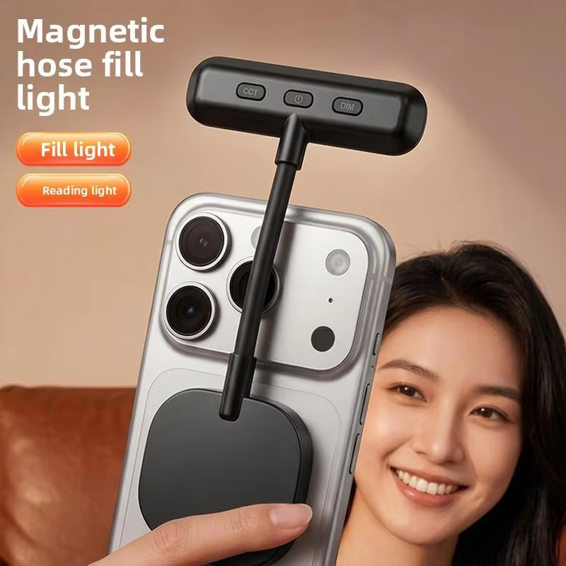 Photography Lighting Video - Lampu Isi Ulang Magnetik untuk Ponsel,