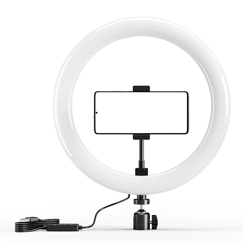Photography Lighting Wand - Lampu Cincin Swafoto LED 10 Inci