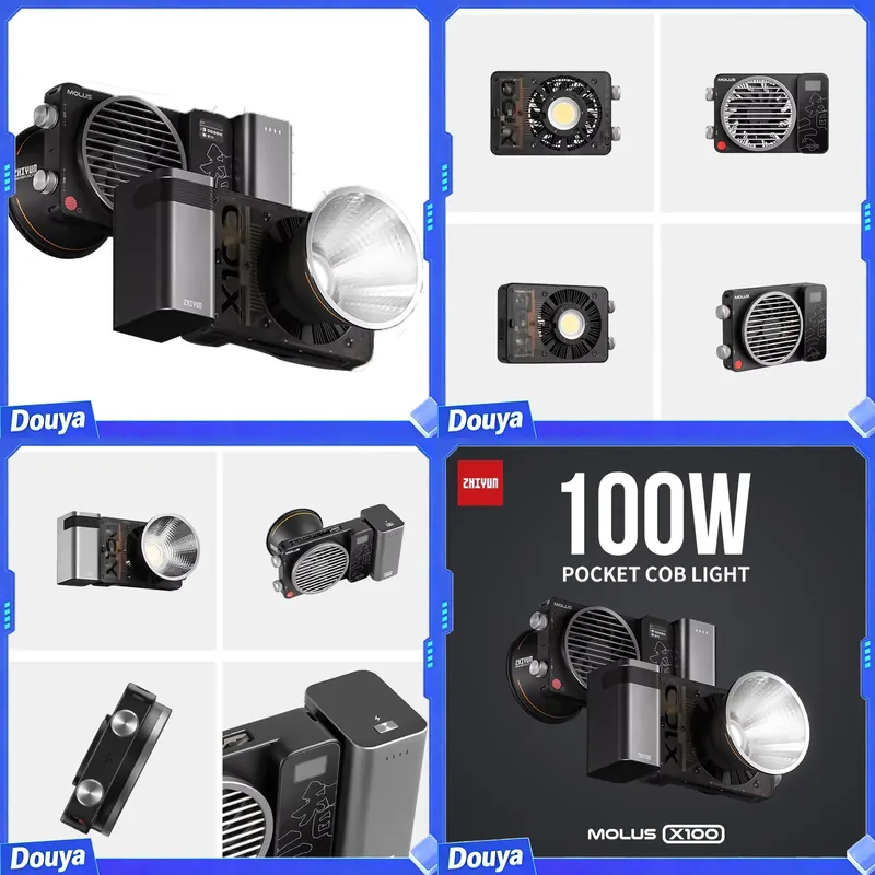 Photography Lighting Video - ZHIYUN Molus X100, Lampu LED COB