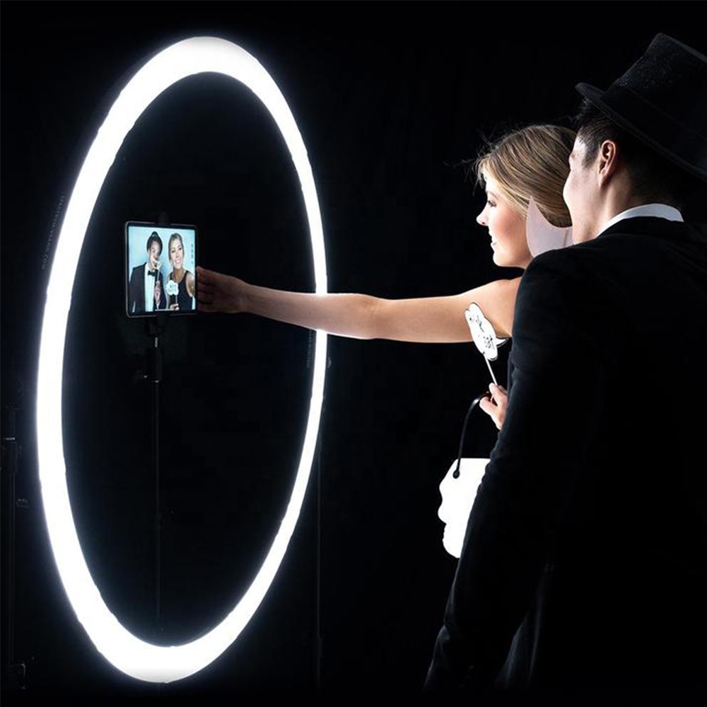 Photography Lighting Video - Lampu Cincin LED 120W Kontrol Kabel