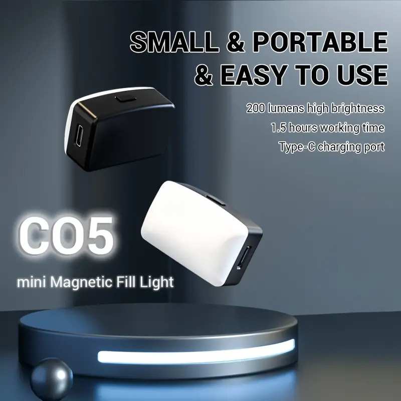 Photography Lighting Video - Lampu Ring LED Selfie Mini, lampu
