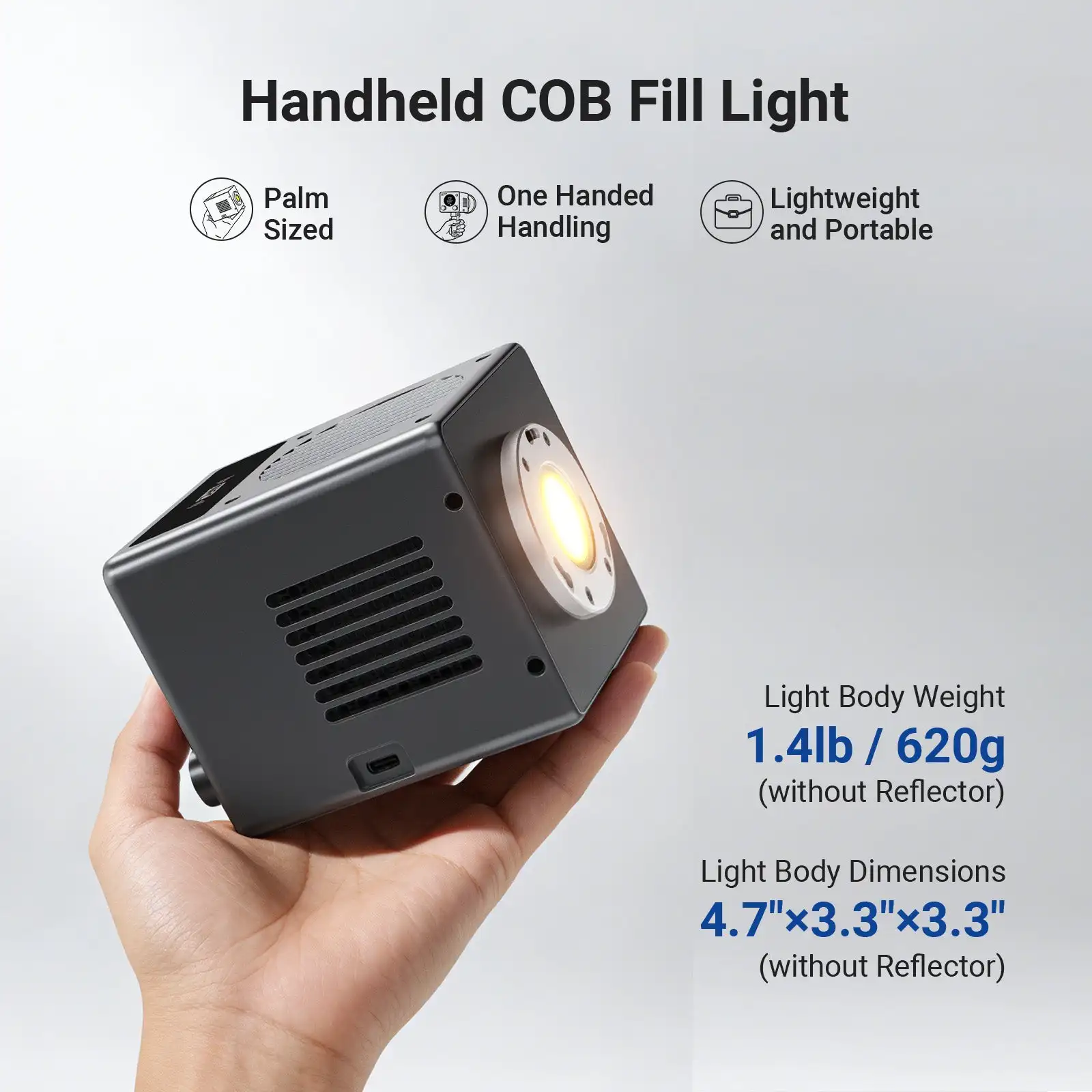 Photography Lighting Video - NEEWER HB60B 60W Lampu Video LED