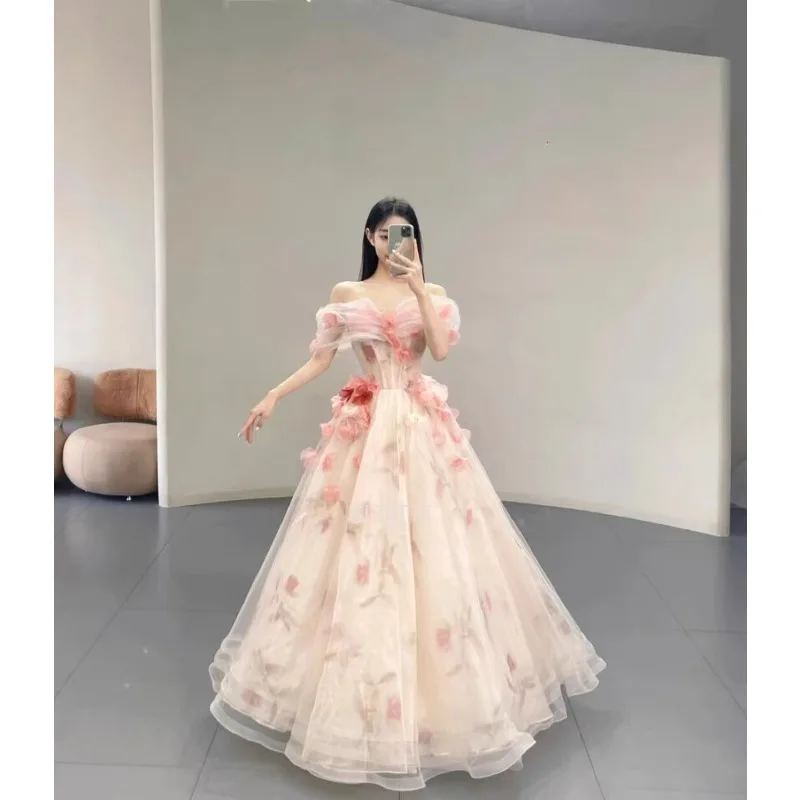 Photography Lighting For Clothing - Gaun Pengantin Korea Model Off Shoulder