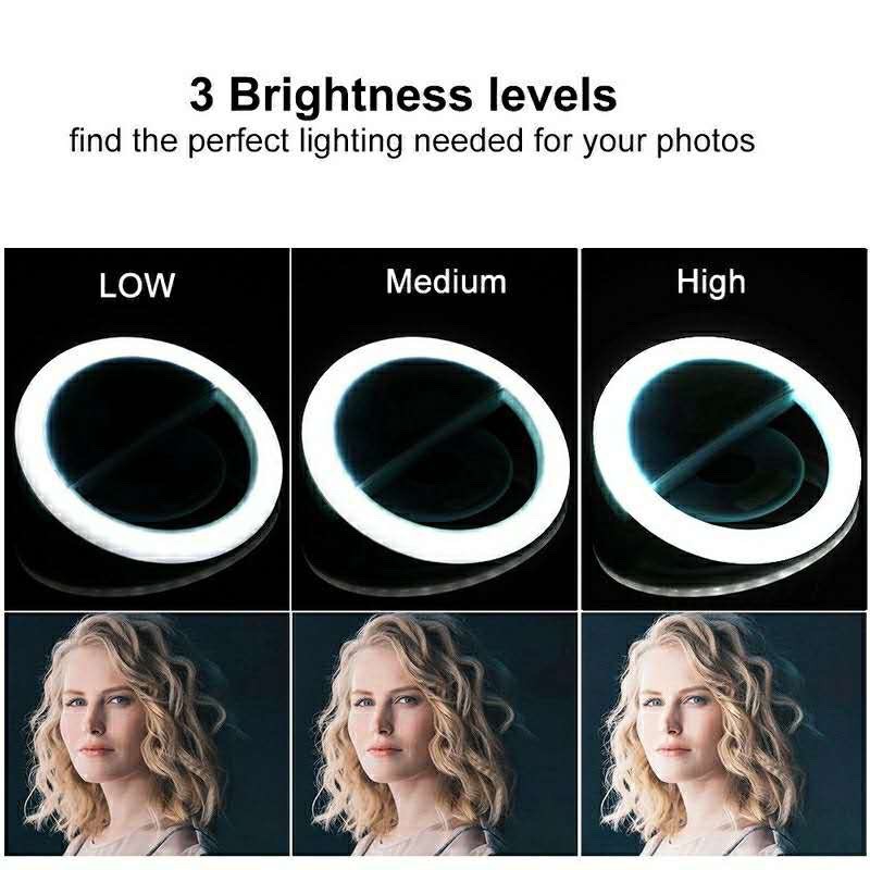 Lampu Cincin Swafoto LED Mode  - Photography Lighting Stick ulasan dan harga