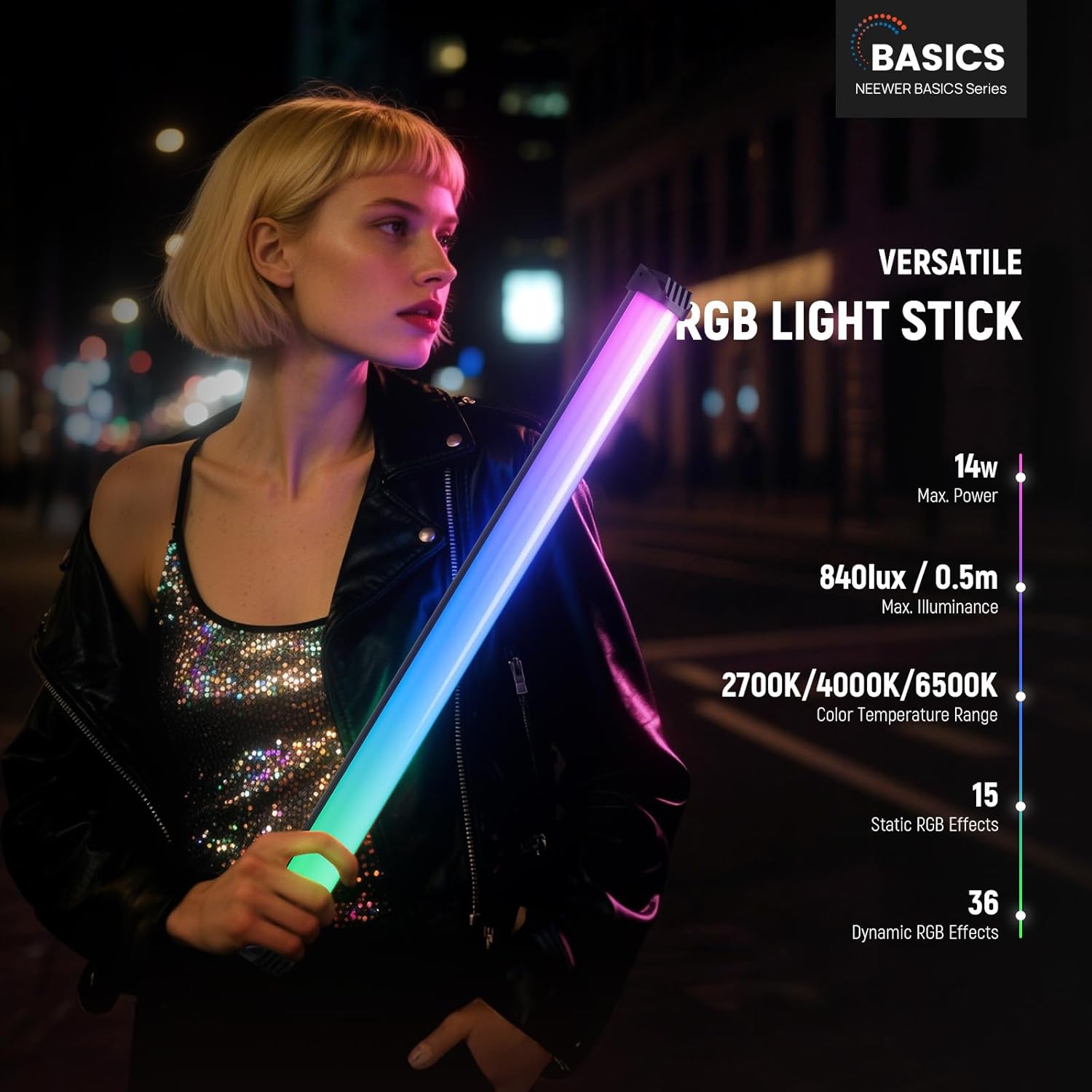 NEEWER Basics 21 inci Tongkat  - Photography Lighting Stick ulasan dan harga