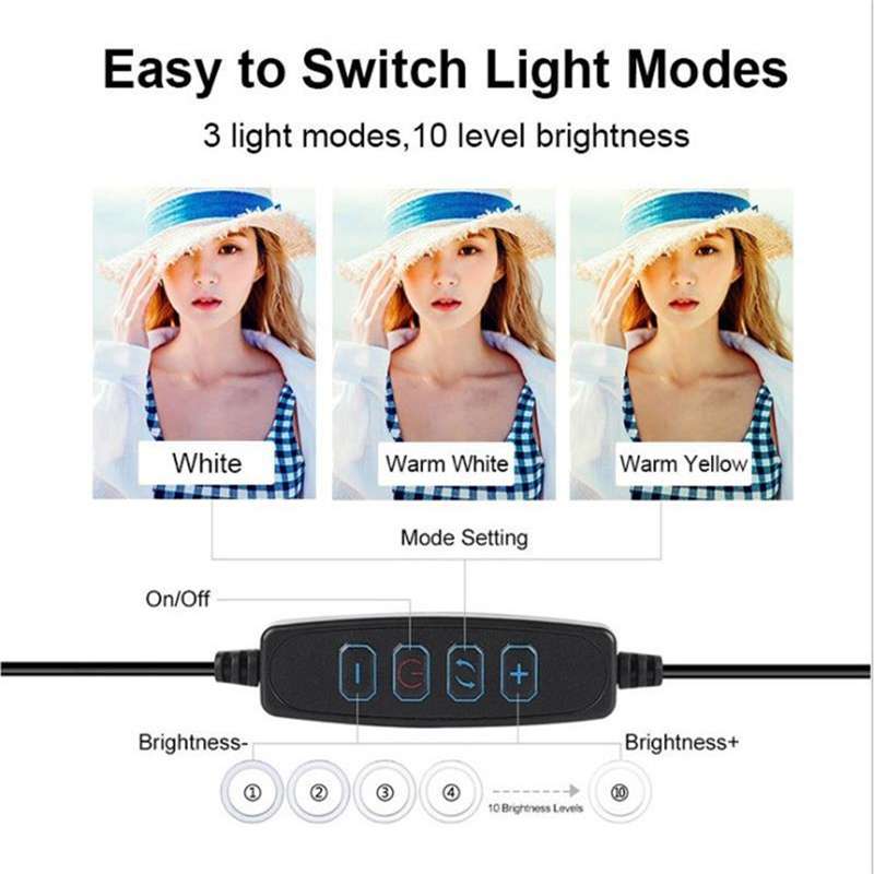 Lampu Ring Led dapat diredupka - Photography Lighting Video ulasan dan harga
