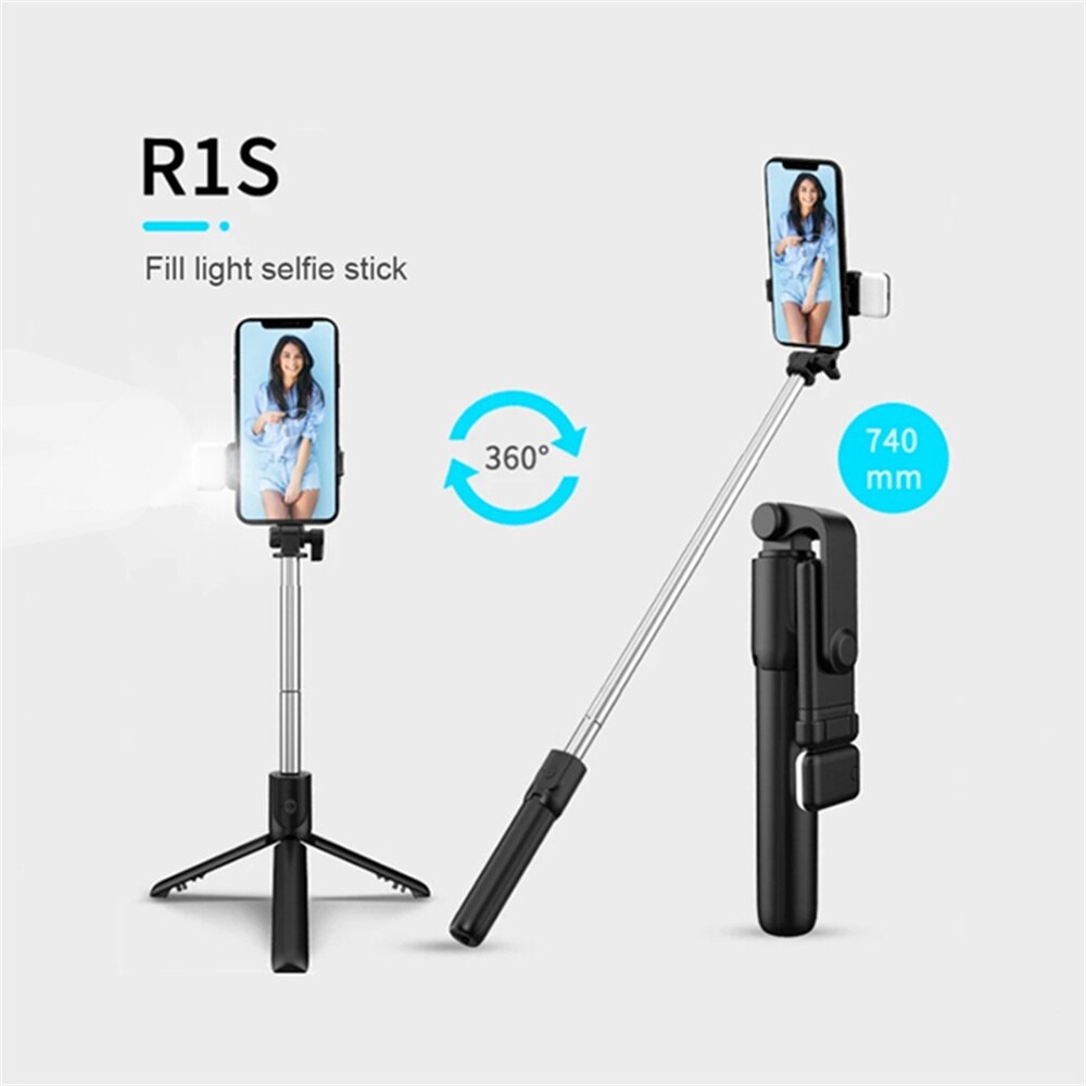Tripod tongkat selfie portabel - Photography And Videography Lighting ulasan dan harga