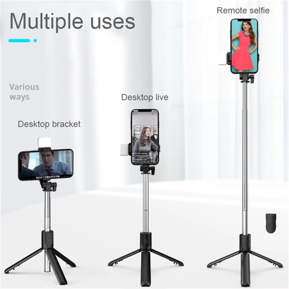 Tripod tongkat selfie portabel - Photography And Videography Lighting ulasan dan harga