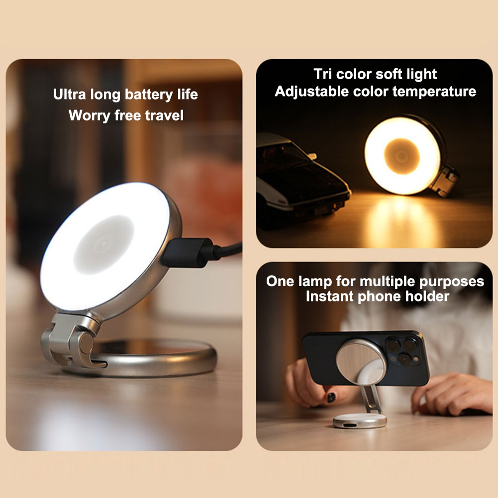 Lampu Selfie Magnetik 3-in-1 d - Photography Lighting Video ulasan dan harga