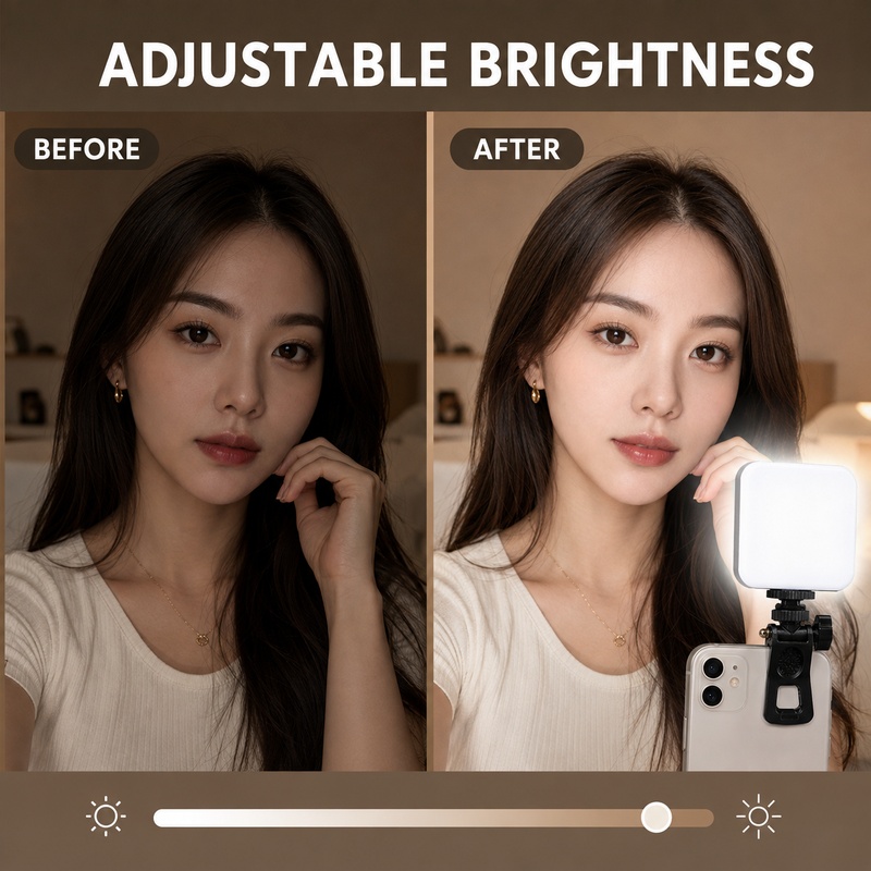Lampu Selfie Portabel DY11Mini - Photography Lighting Video ulasan dan harga