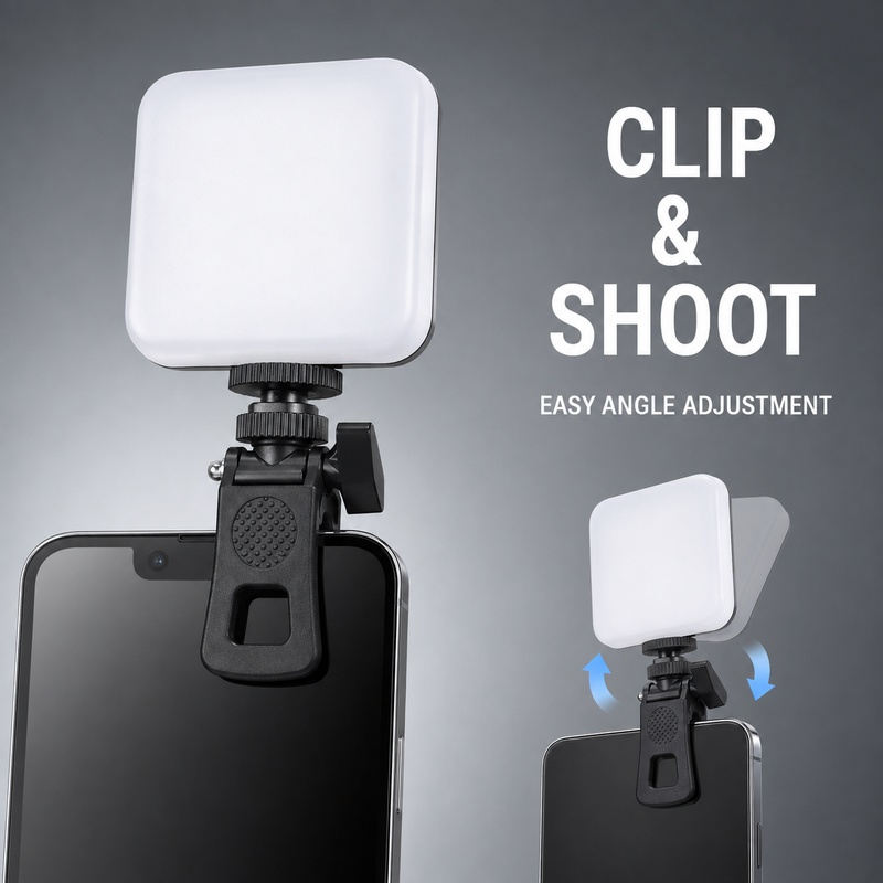 Lampu Selfie Portabel DY11Mini - Photography Lighting Video ulasan dan harga
