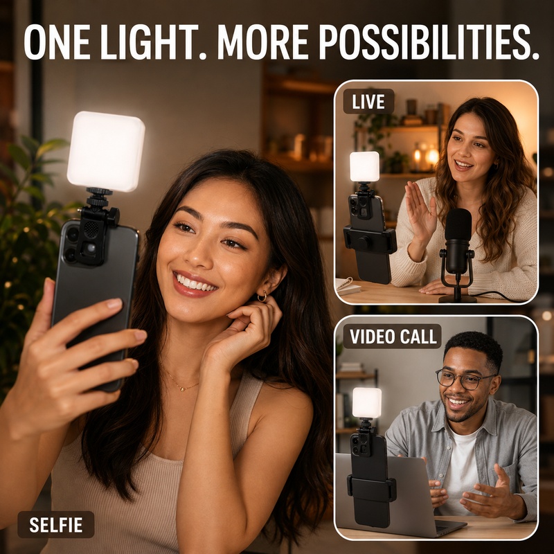 Lampu Selfie Portabel DY11Mini - Photography Lighting Video ulasan dan harga