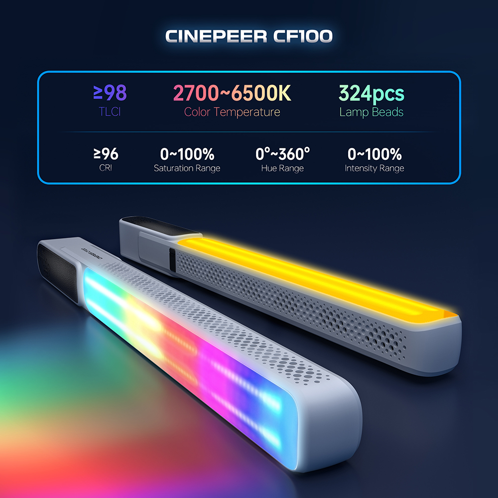 ZHIYUN CINEPEER CF100 100W RGB - Photography Lighting Video ulasan dan harga