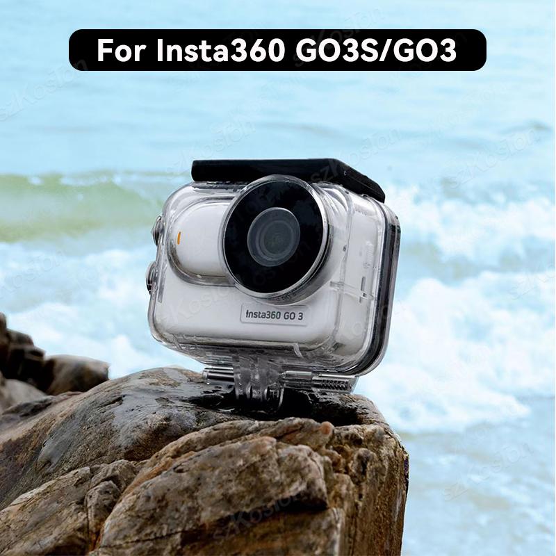 Casing pelindung tahan air 60M - Insta360 Camera Go 3 ulasan dan harga